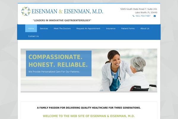 Felicity theme site design template sample