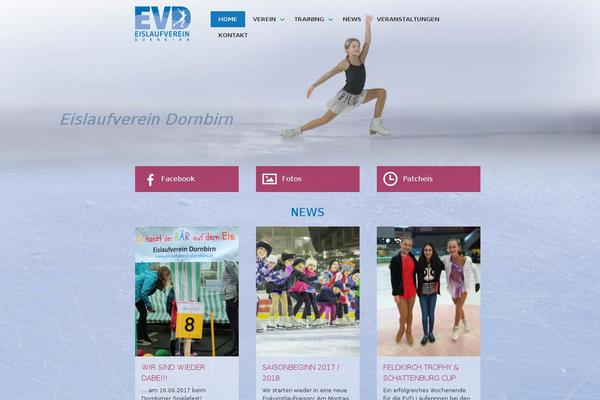 Edin theme site design template sample
