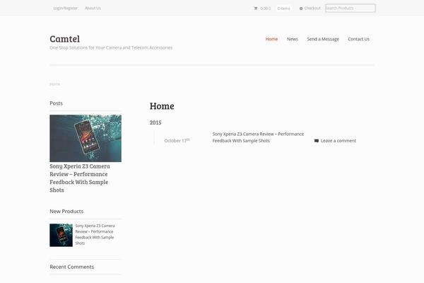 Mystile theme site design template sample