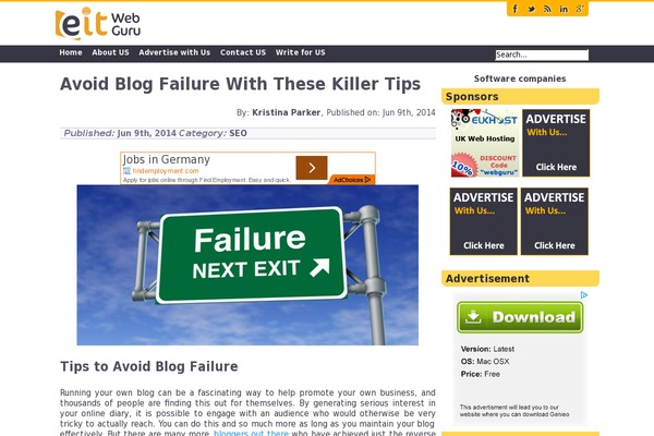 techengage theme websites examples