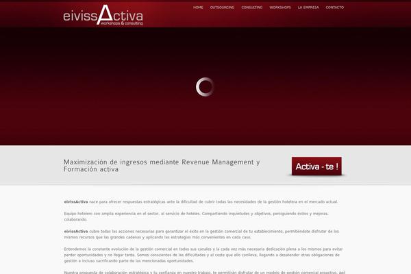 inFocus theme site design template sample