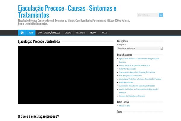 HappenStance theme site design template sample