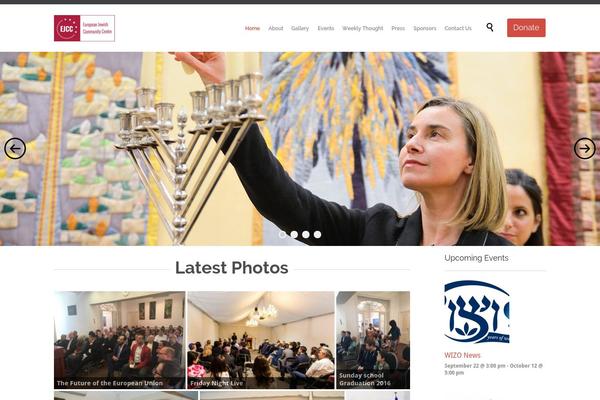 Church and Event theme site design template sample