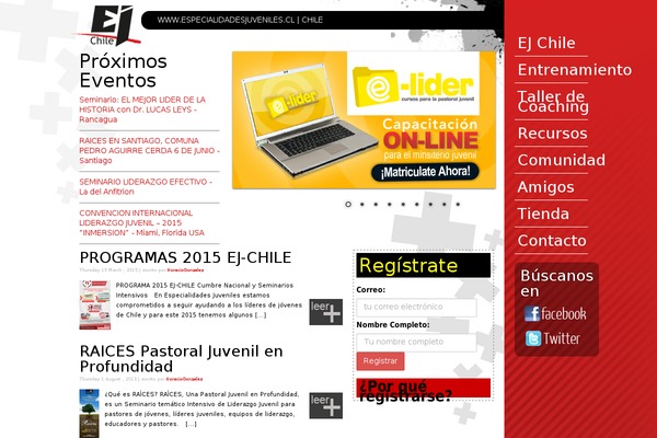 ejchile.cl site used Ej
