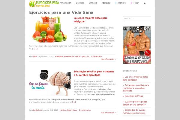 Orbital theme site design template sample