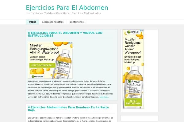 PaperCuts theme site design template sample