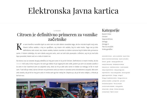 ejkartica.si site used Savona Fame
