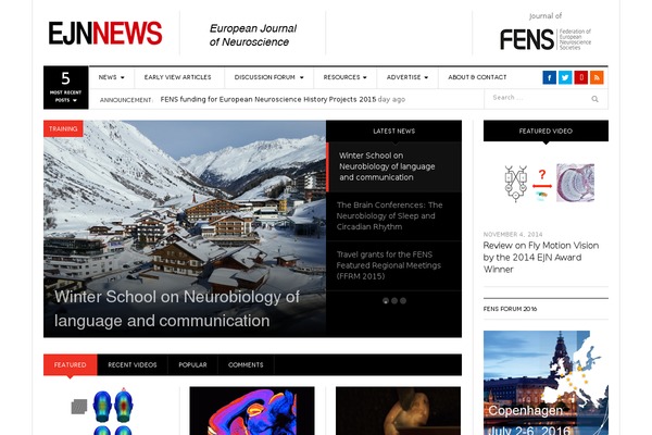 DW Focus theme site design template sample