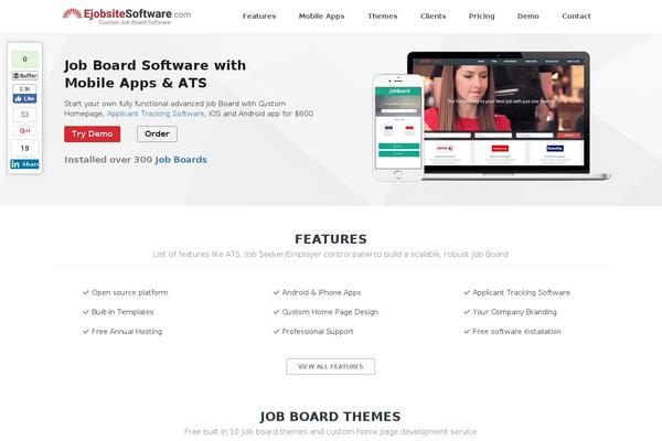 GeneratePress theme site design template sample