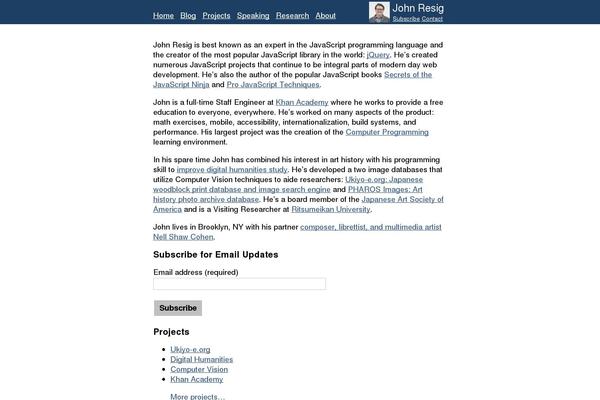 Site using Emailoctopus plugin