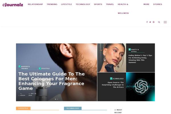 Innovation theme site design template sample
