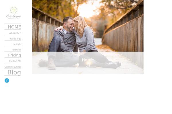 Prophoto4 theme site design template sample