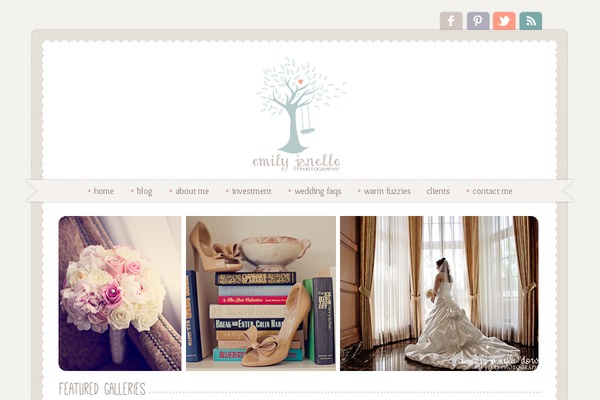 Prophoto4 theme site design template sample