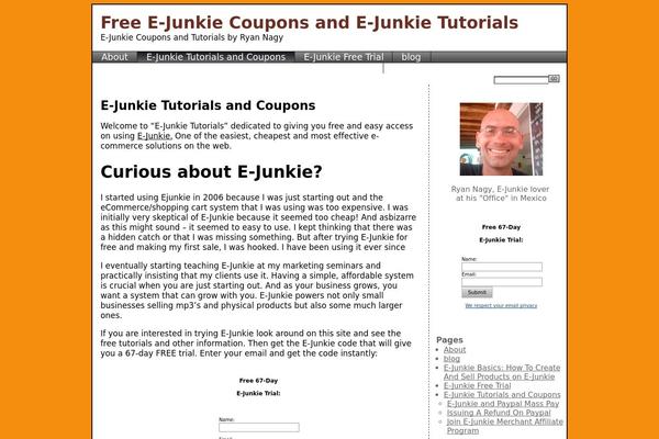 SEO Basics theme site design template sample