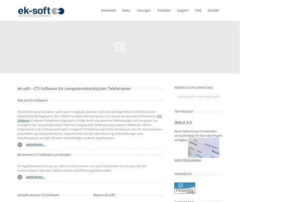 ek-soft.de site used Abctheme