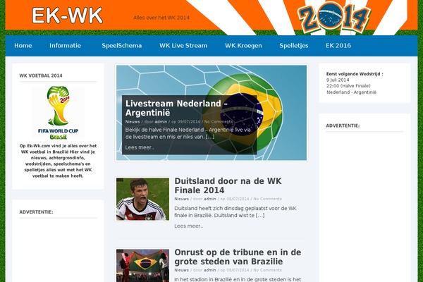 News Flash theme site design template sample