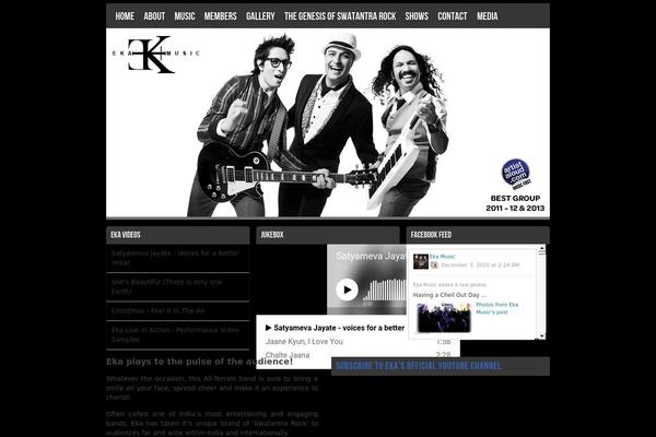 Nano2 theme site design template sample