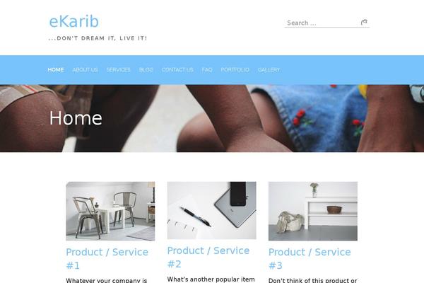 Scribbles theme site design template sample