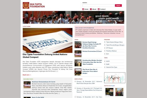 The Morning After theme site design template sample