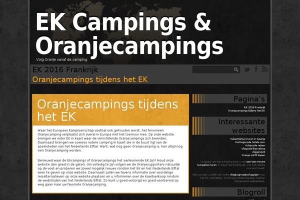 Ping theme site design template sample