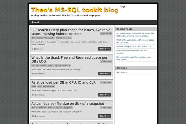 Asteroid theme site design template sample
