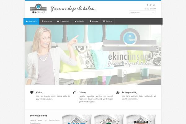 Protek theme site design template sample
