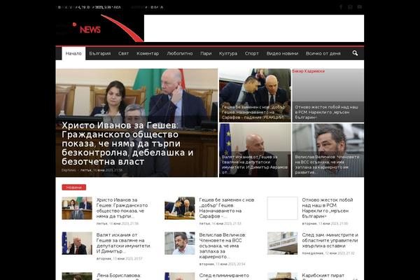 NewsMag theme site design template sample