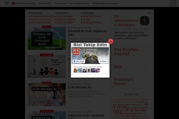 Braxton theme site design template sample