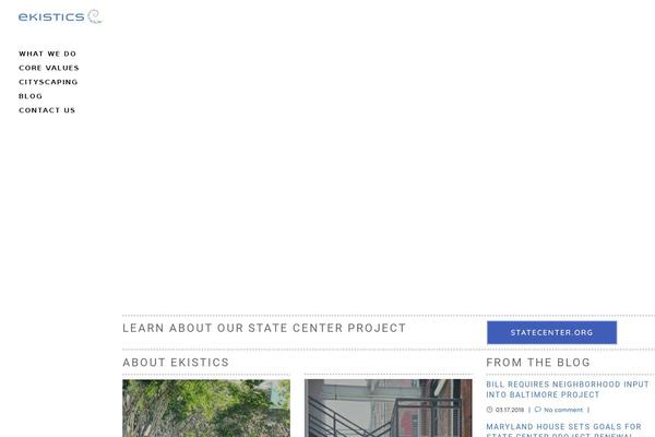 Hazel theme site design template sample