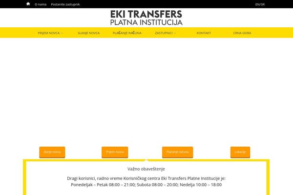 Highend theme site design template sample