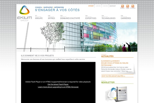 ekium.eu site used Snc-mono
