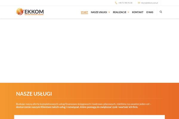 Dante theme site design template sample