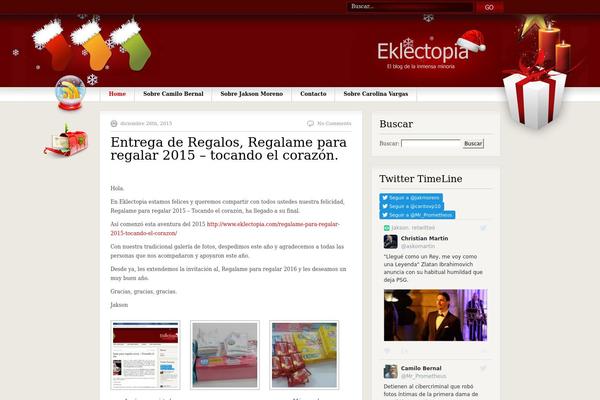 Wp_christmas_v1.1 theme site design template sample