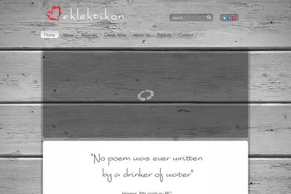 Clockstone theme site design template sample