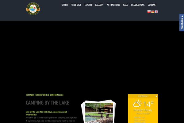 SevenHills theme site design template sample