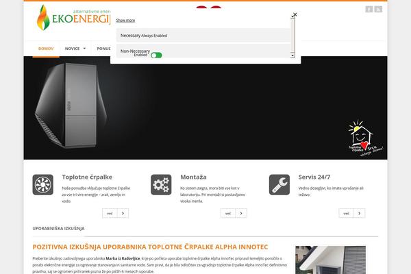 Er Leaf theme site design template sample