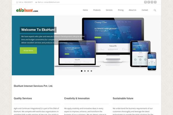 ekohunt.com site used i-excel