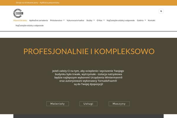 Volts theme site design template sample