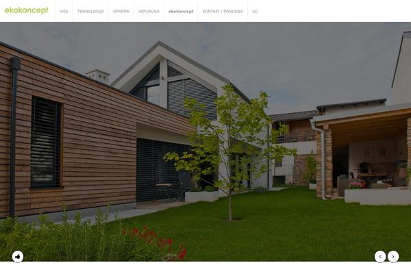 Arctic theme site design template sample