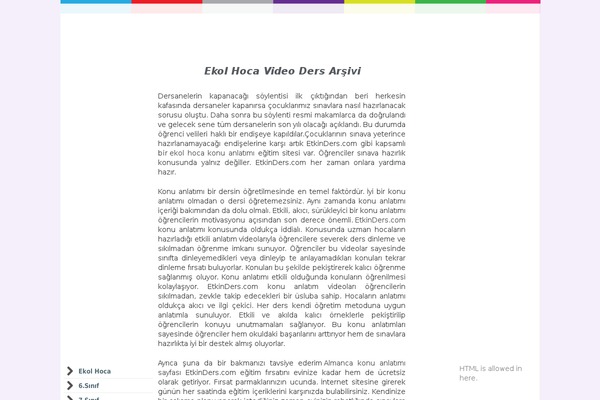 Undedicated theme site design template sample