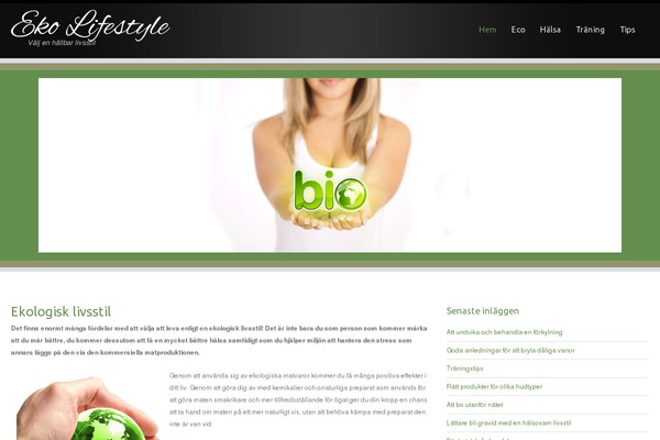 Encounters Lite theme site design template sample