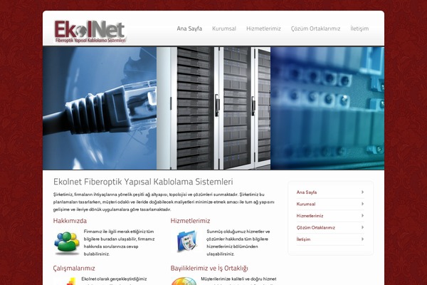Ecobiz theme site design template sample