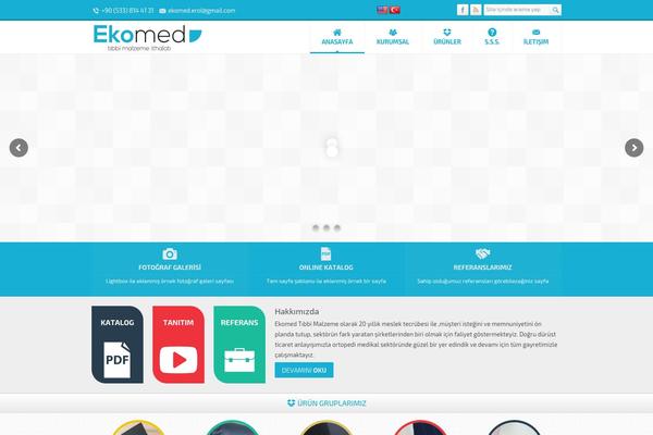Safirkurumsal theme site design template sample