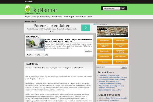 Wp_themes_blogger theme site design template sample