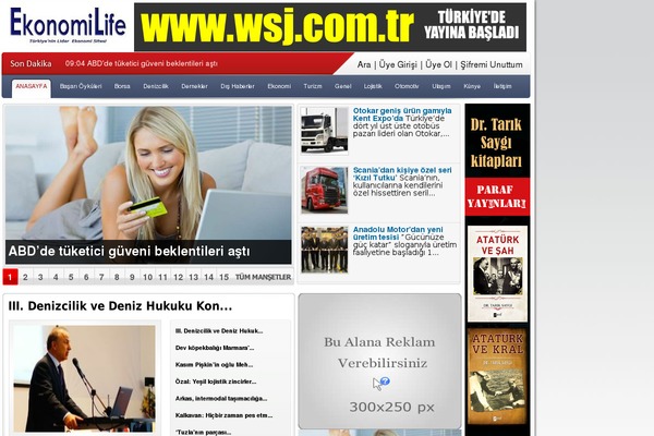 ekonomilife.com site used Ekonomilife