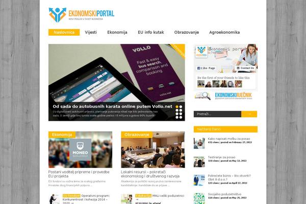 Ep theme site design template sample