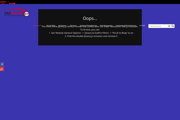 Site using Code Embed plugin