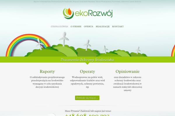 SimplePress theme site design template sample