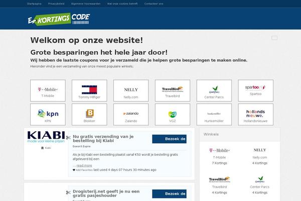 Cp theme site design template sample