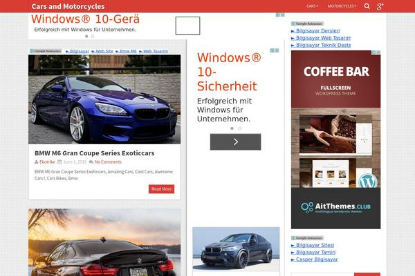 Pinstagram theme site design template sample